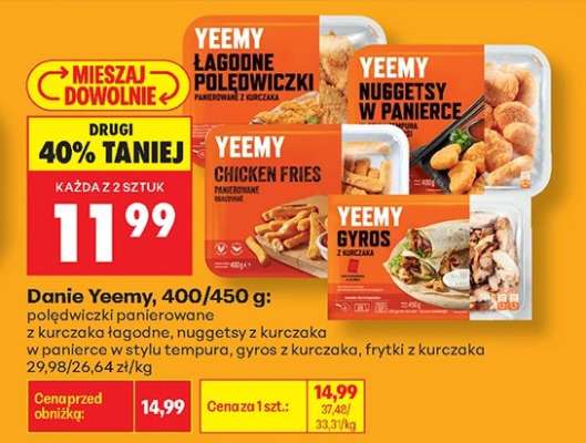 Danie Yeemy, 400/450 g