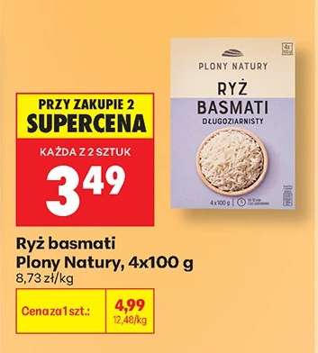 Ryż basmati Plony Natury 4x100 g