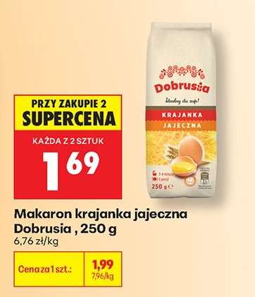 Makaron krajanka jajeczna Dobrusia , 250 g