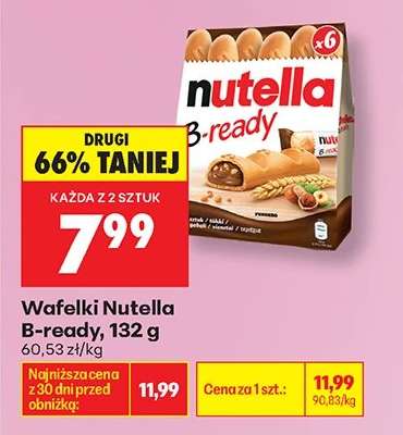 Wafelki Nutella B-ready, 132 g