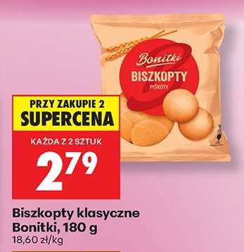 Biszkopty klasyczne Bonitki, 180 g