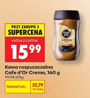Kawa rozpuszczalna Cafe d'Or Crema , 160 g