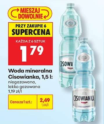 Woda mineralna Cisowianka, 1,5 l