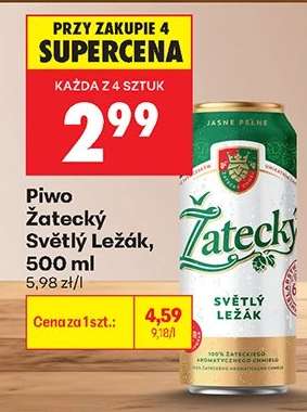 Piwo Žatecký Světlý ležák 500 ml
