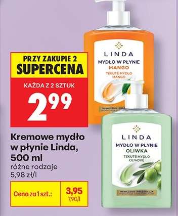Kremowe mydło w płynie Linda, 500 ml