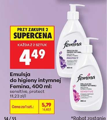 Emulsja do higieny intymnej Femina, 400 ml