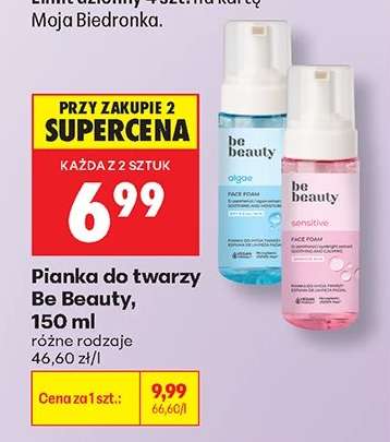 Pianka do twarzy Be Beauty, 150 ml