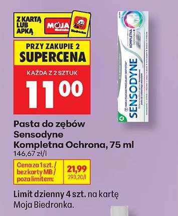 Pasta do zębów Sensodyne Kompletna Ochrona, 75 ml