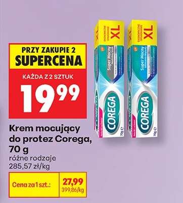 Krem mocujący do protez Corega, 70 g