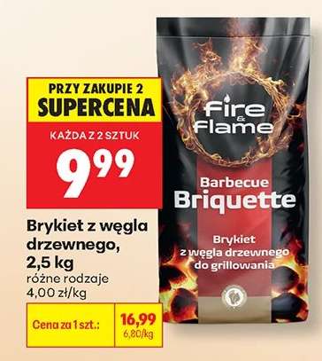 Brykiet z węgla drzewnego, 2,5 kg