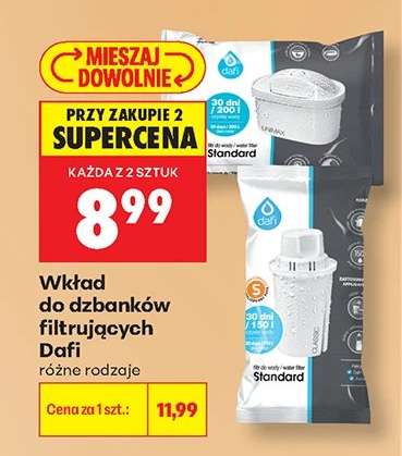 Wkład do dzbanków filtrujących Dafi
