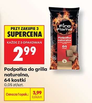 podpałka do grilla naturalna 64 kostki