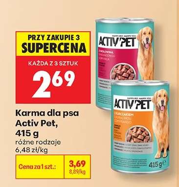 Karma dla psa Activ Pet, 415 g