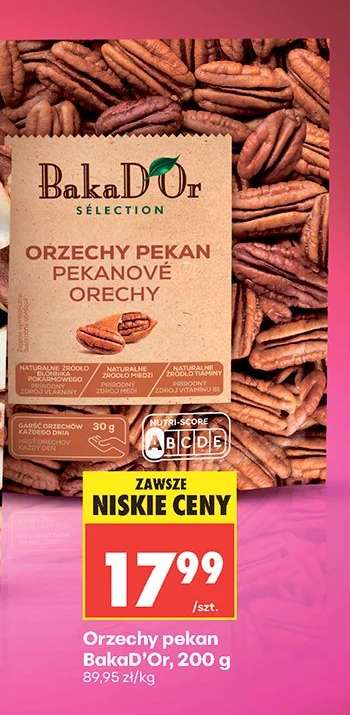 Orzechy pekan BakaD’Or, 200 g