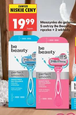 Maszynka do golenia 5 ostrzy Be Beauty, rączka + 2 wkłady