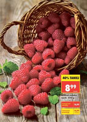 Malina polska, opak. 200 g