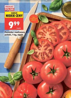 Pomidor malinowy polski, 1 kg, opak.