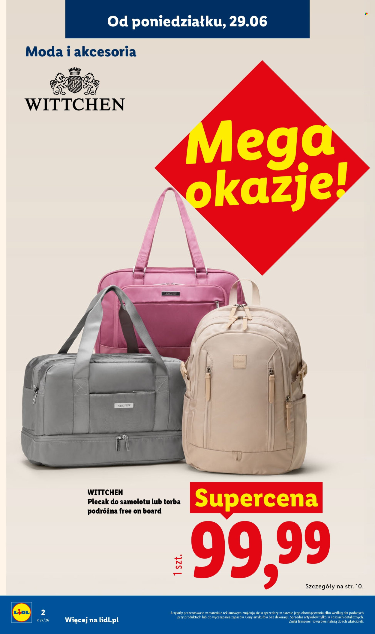 Leták Lidl - 29.6.2026 - 4.7.2026. Strana 2
