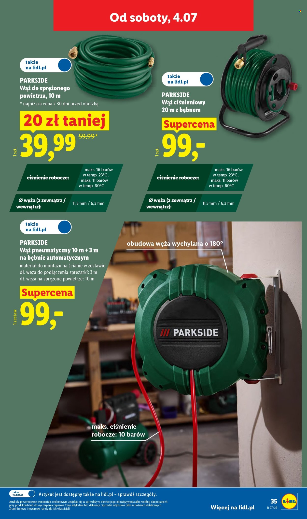 Leták Lidl - 29.6.2026 - 4.7.2026. Strana 45