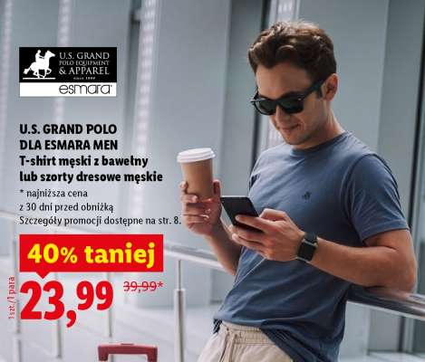 U.S. GRAND POLO dla esmara MEN