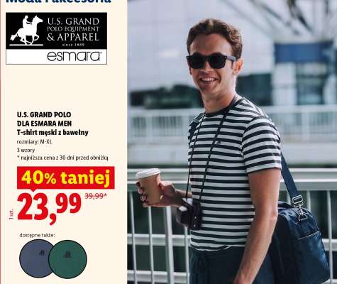 U.S. GRAND POLO DLA ESMARA MEN T-shirt