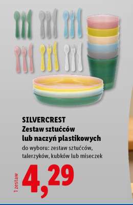 SILVERCREST Zestaw sztućców lub naczyń plastikowych