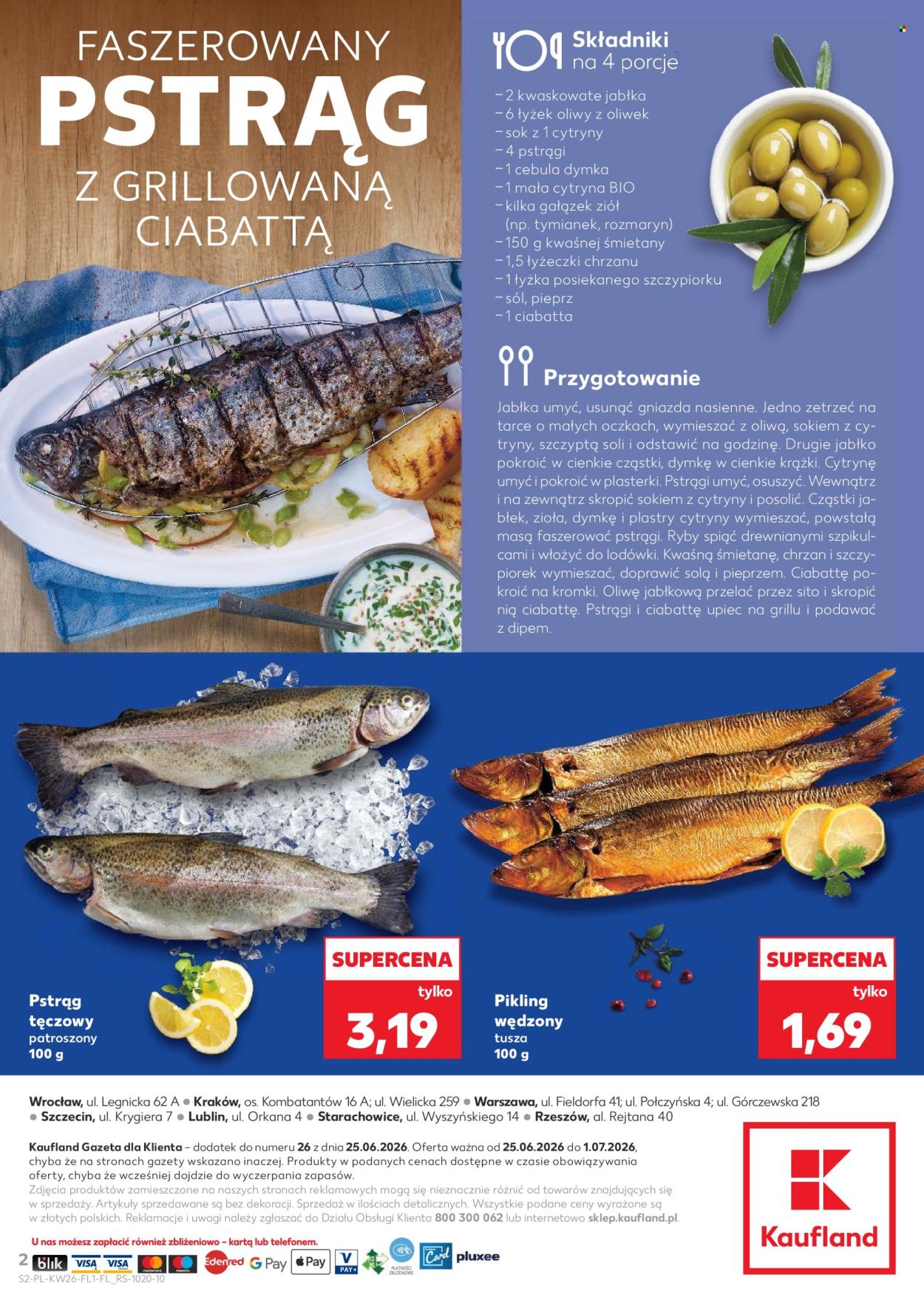 Leták Kaufland - 25.6.2026 - 1.7.2026. Strana 2