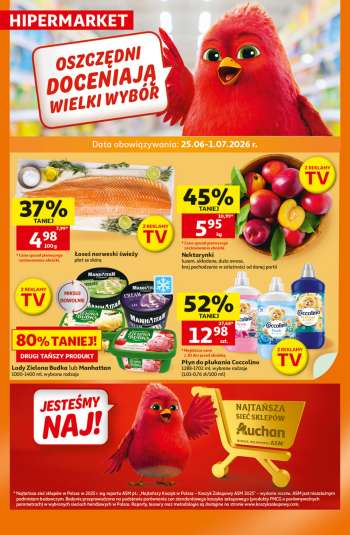 Gazetka Auchan - 25.06.2026 - 1.07.2026.