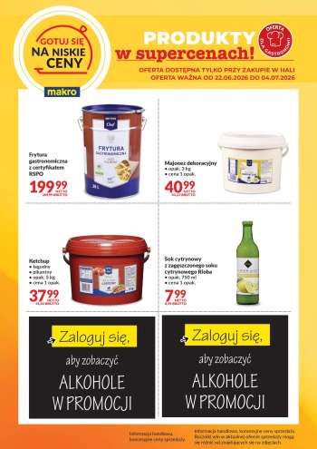 Gazetka Makro - 22.06.2026 - 4.07.2026.