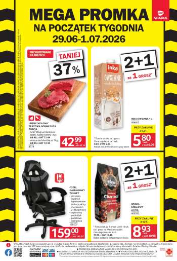 Gazetka Selgros - 29.06.2026 - 1.07.2026.