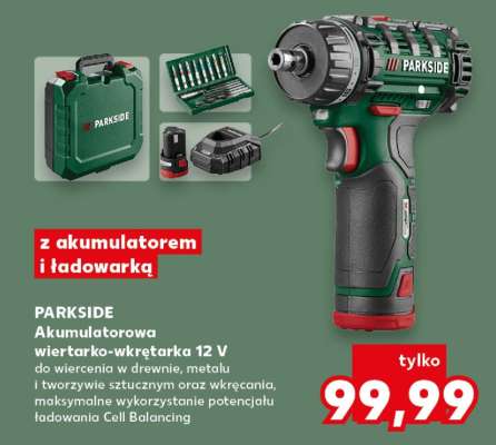 PARKSIDE Akumulatorowa wiertarko-wkrętarka, 12 V