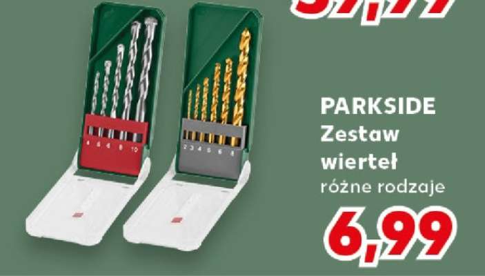 Parkside Zestaw wierteł