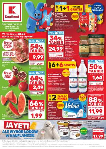 Gazetka Kaufland - 25.06.2026 - 1.07.2026.