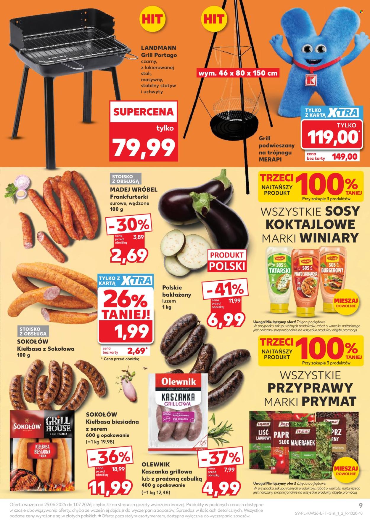Leták Kaufland - 25.6.2026 - 1.7.2026. Strana 9