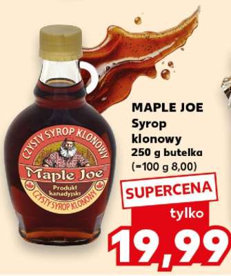 MAPLE JOE Syrop klonowy 250 g butelka