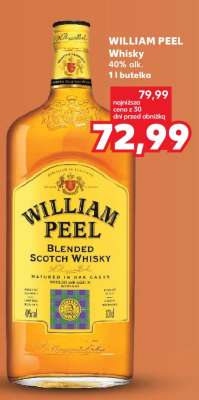 WILLIAM PEEL Whisky 40% alk. 1 l butelka