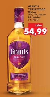 GRANT'S TRIPLE WOOD Whisky