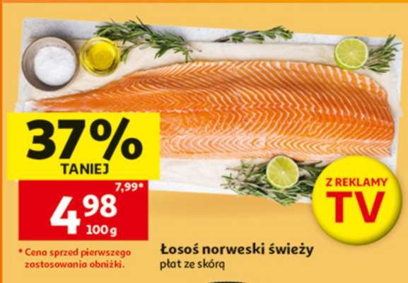 Łosoś norweski świeży