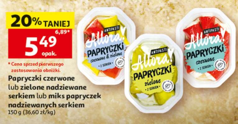 Antipasti Alora! Papryczki