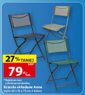 Krzesełko składane Anna
