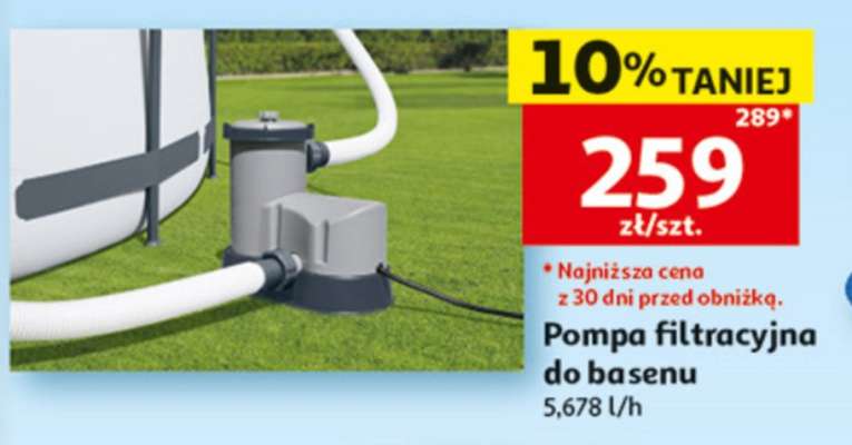 Pompa filtracyjna do basenu