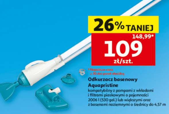 Odkurzacz basenowy Aquapristine