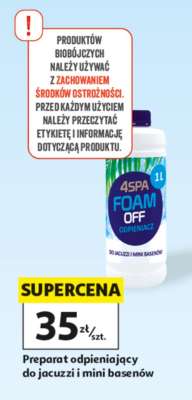 4SPA FOAM OFF Odpieniacz