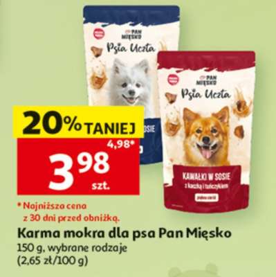 Karma mokra dla psa Pan Mięsko