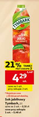 Sok jabłkowy Tymbark