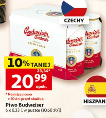 Piwo Budweiser
