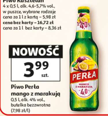Piwo Perła Mango z Marakuja