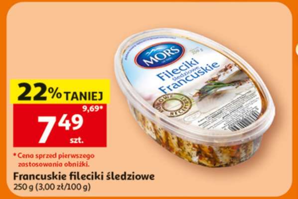 Francuskie fileciki śledziowe