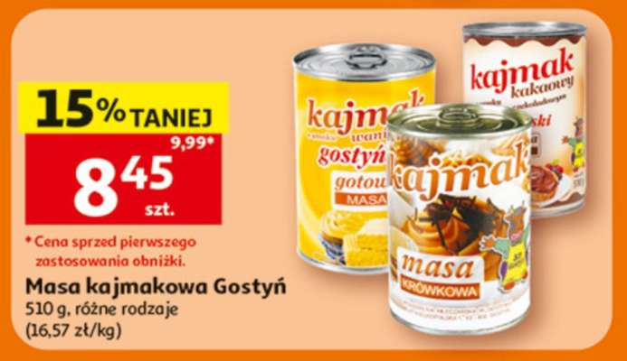 Masa kajmakowa Gostyń