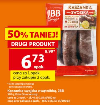 Kaszanka swojska z wątróbką, JBB